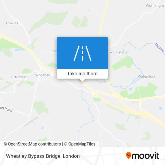 Wheatley Bypass Bridge map