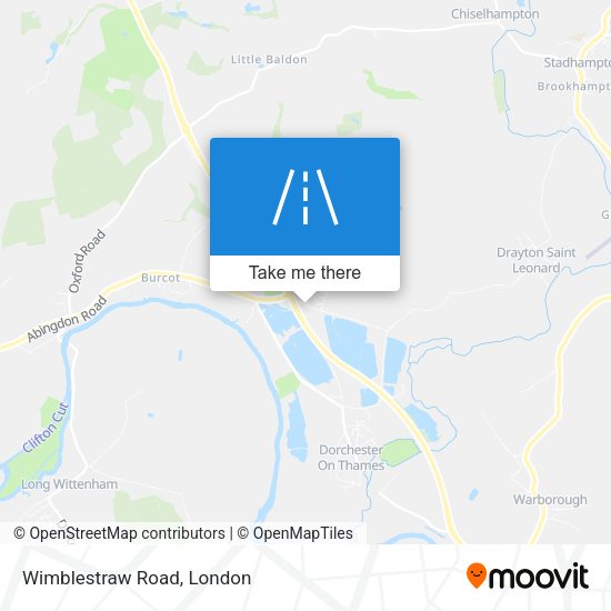 Wimblestraw Road map
