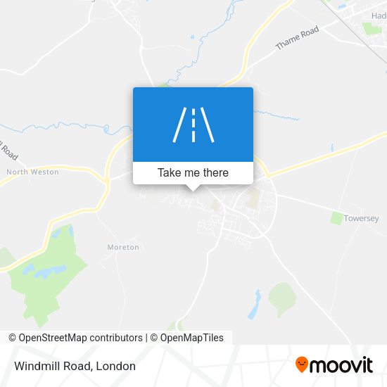 Windmill Road map
