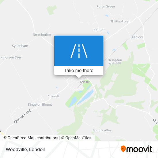 Woodville map