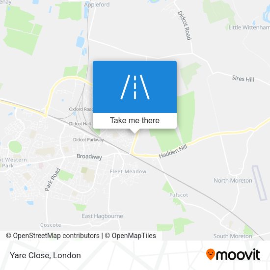 Yare Close map