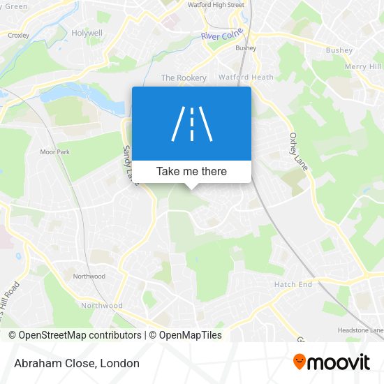 Abraham Close map