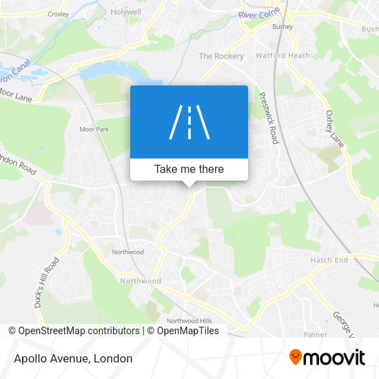 Apollo Avenue map