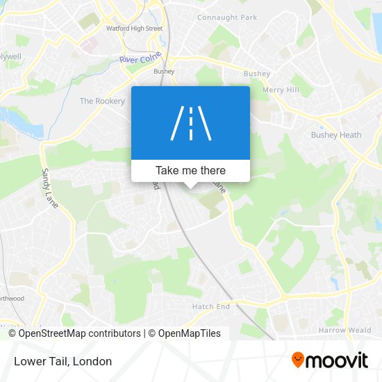 Lower Tail map