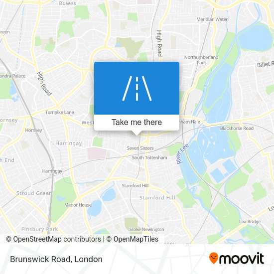 Brunswick Road map