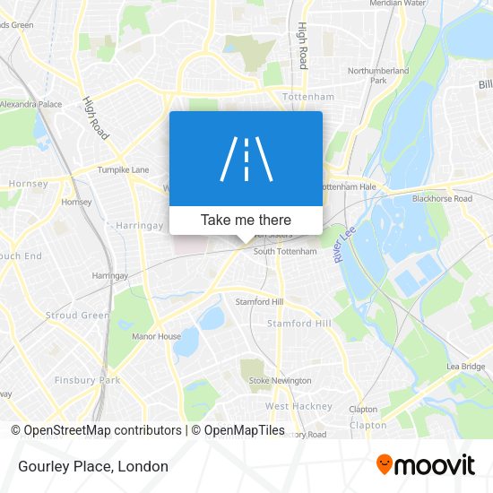 Gourley Place map