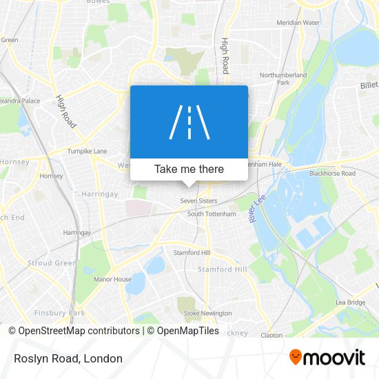 Roslyn Road map