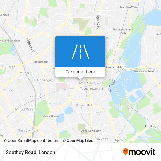 Southey Road map