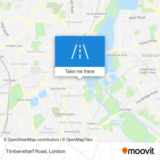 Timberwharf Road map