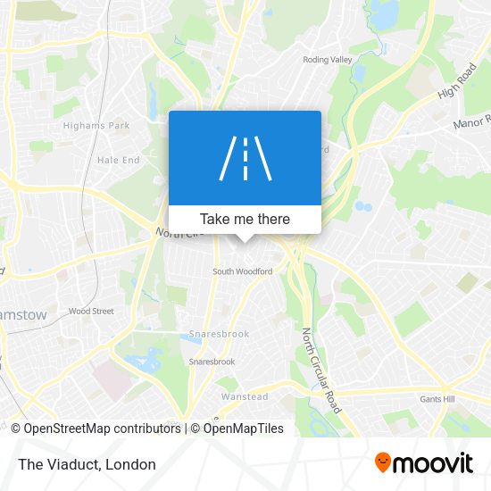 The Viaduct map