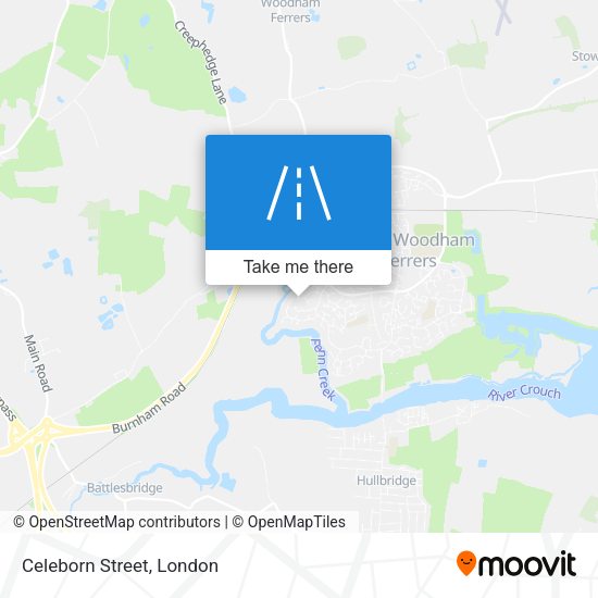 Celeborn Street map