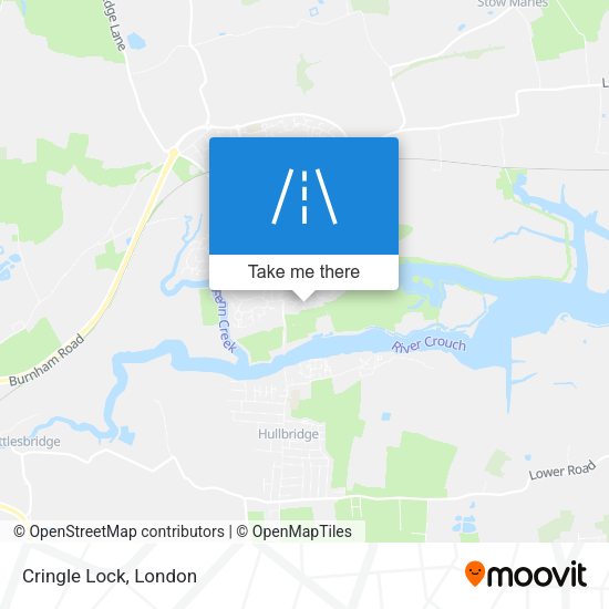 Cringle Lock map