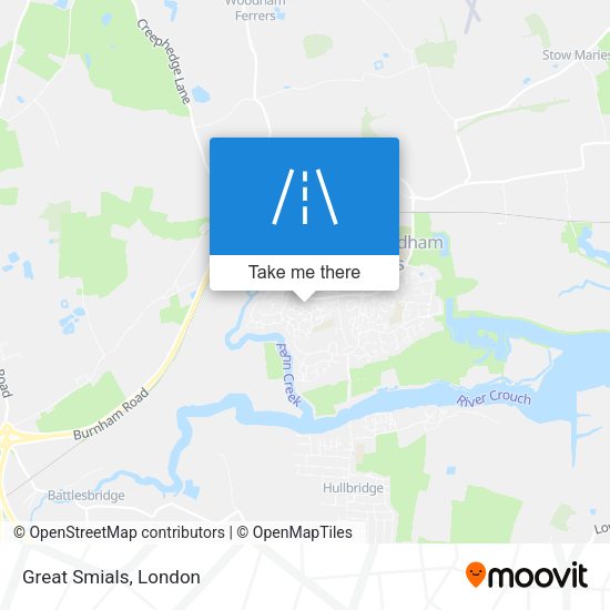 Great Smials map
