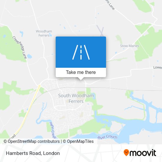Hamberts Road map
