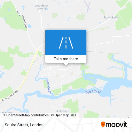 Squire Street map