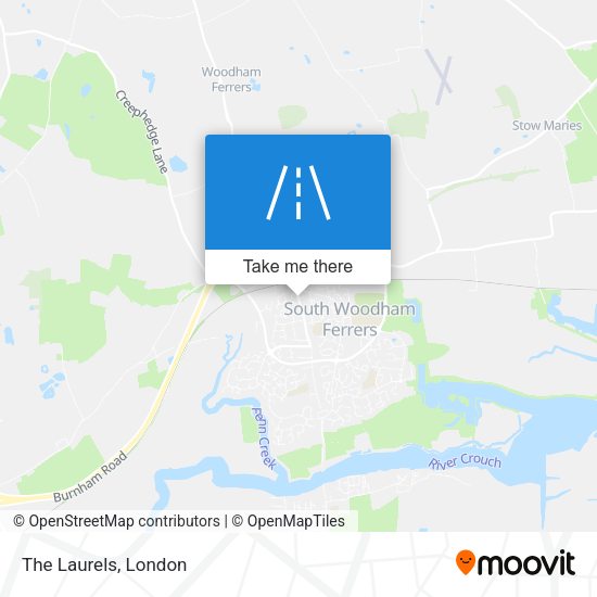 The Laurels map