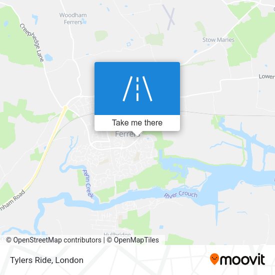 Tylers Ride map