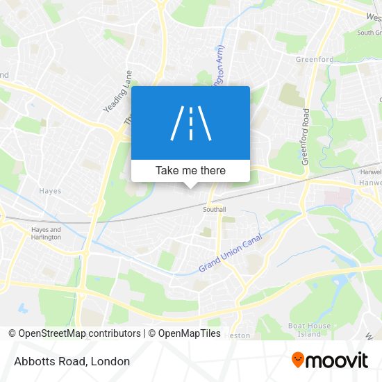 Abbotts Road map