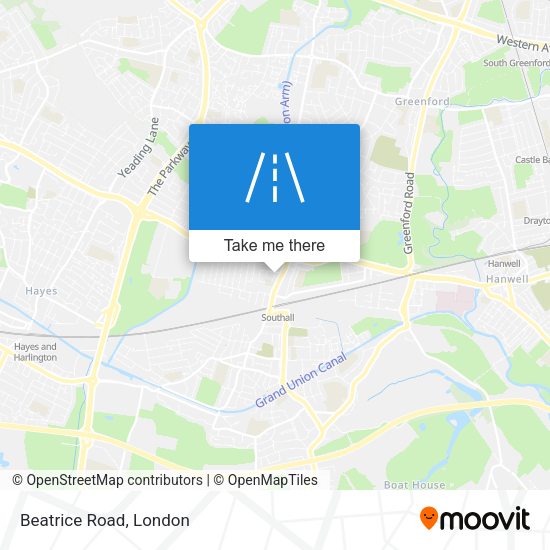 Beatrice Road map
