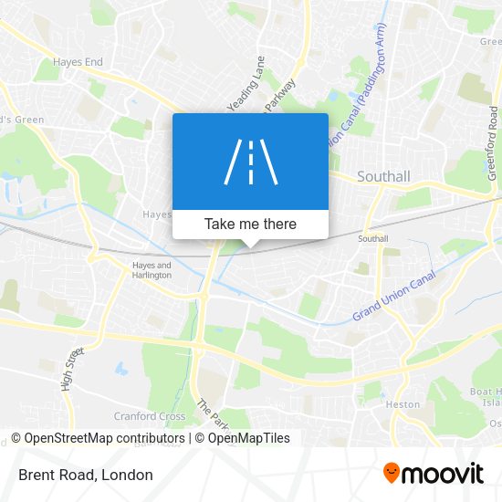Brent Road map