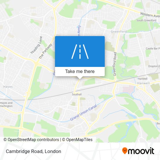 Cambridge Road map