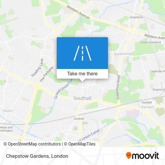 Chepstow Gardens map