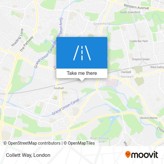 Collett Way map