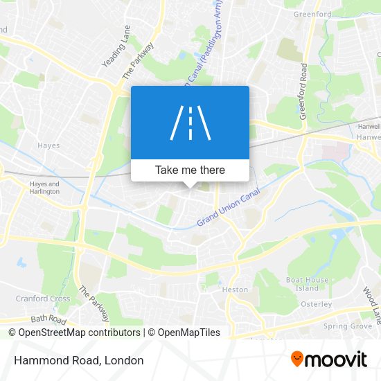 Hammond Road map