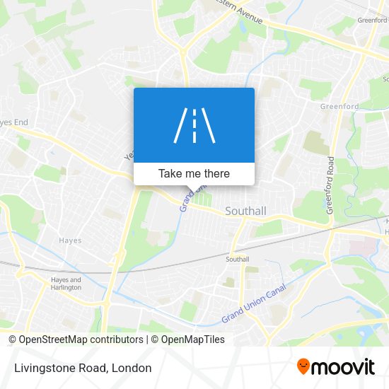 Livingstone Road map