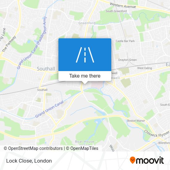 Lock Close map