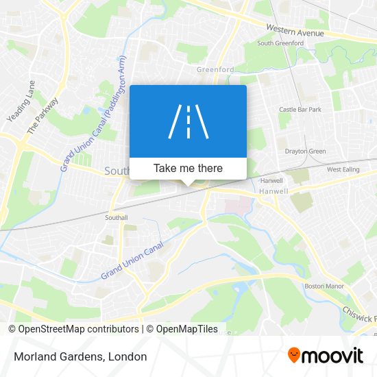 Morland Gardens map