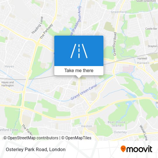 Osterley Park Road map
