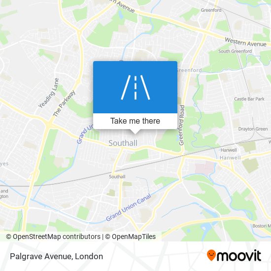 Palgrave Avenue map