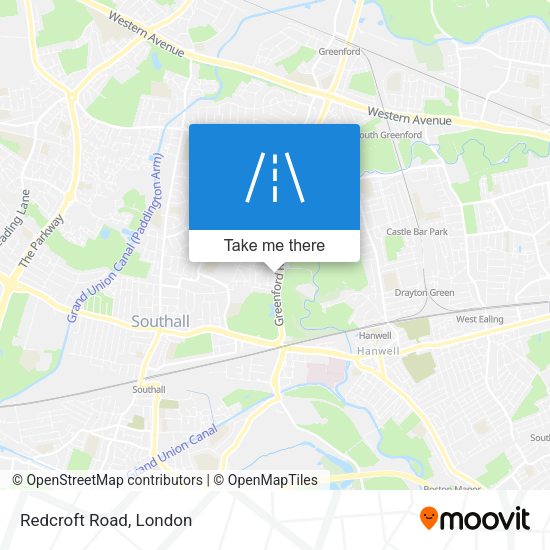 Redcroft Road map