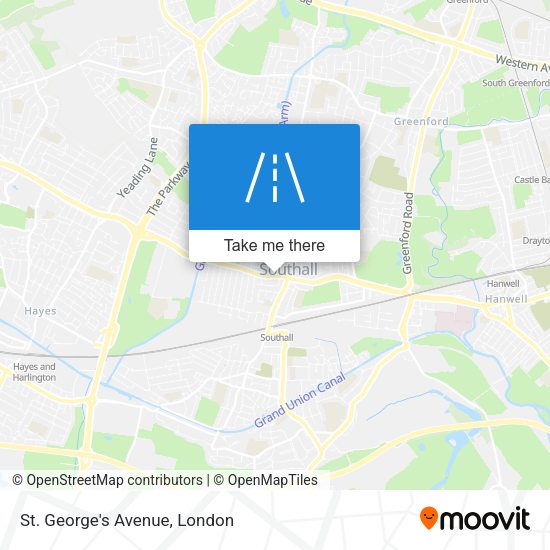 St. George's Avenue map
