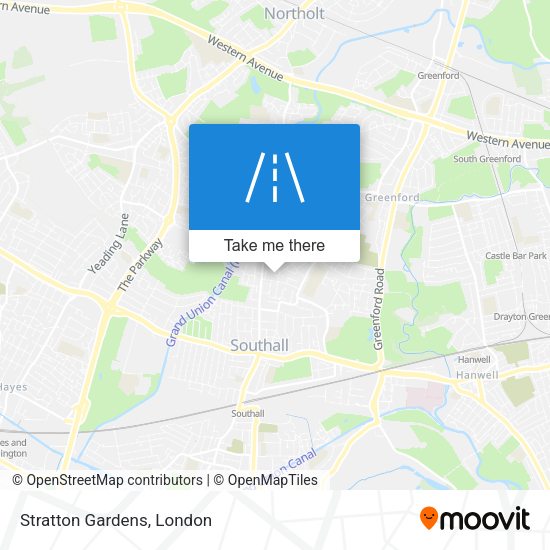 Stratton Gardens map