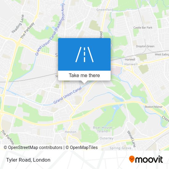 Tyler Road map