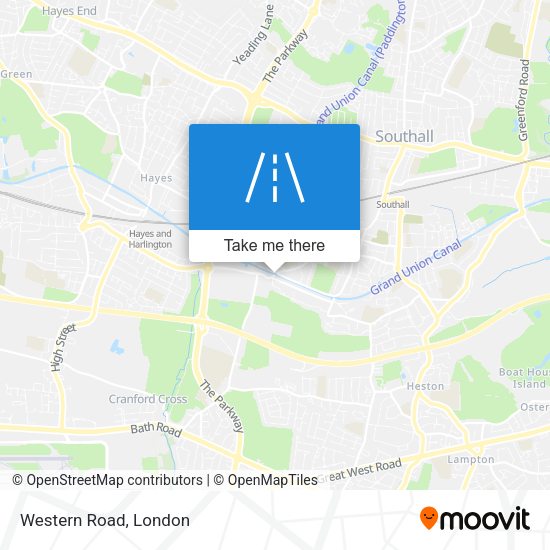 Western Road map