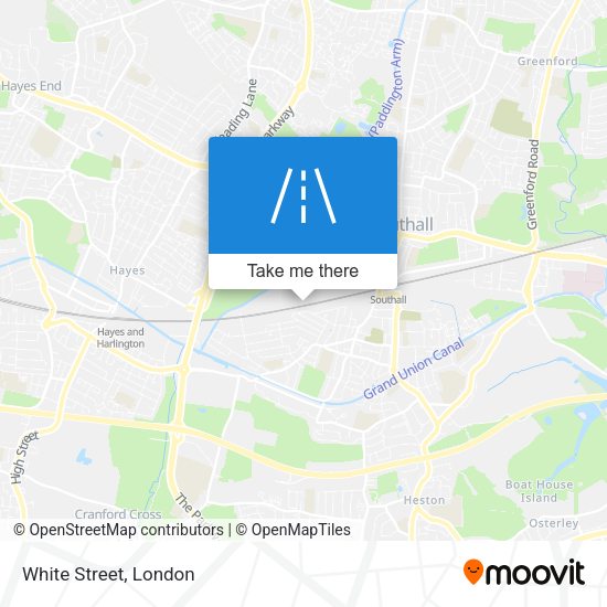 White Street map