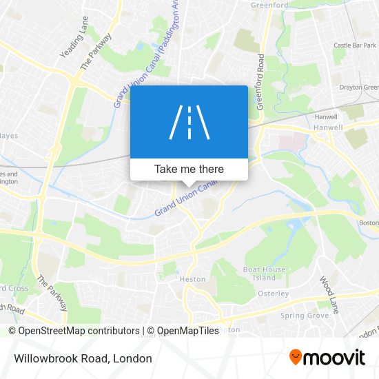 Willowbrook Road map