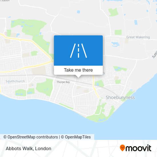 Abbots Walk map