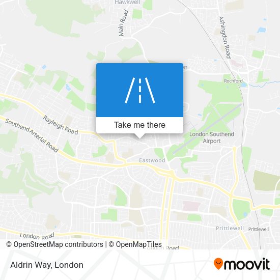 Aldrin Way map