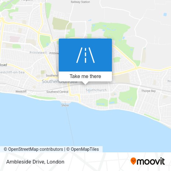 Ambleside Drive map