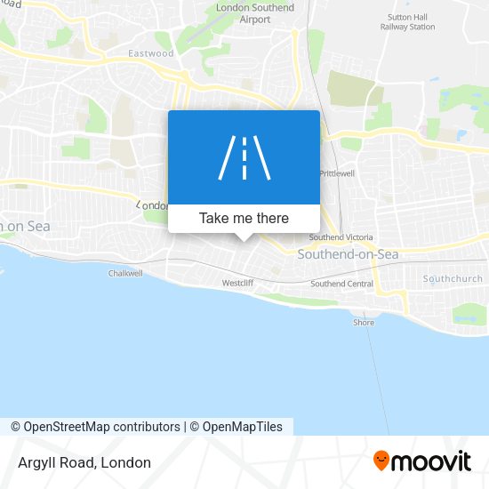 Argyll Road map