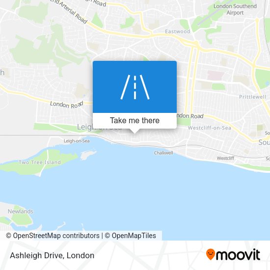 Ashleigh Drive map