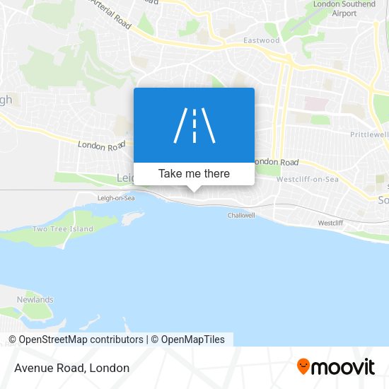 Avenue Road map
