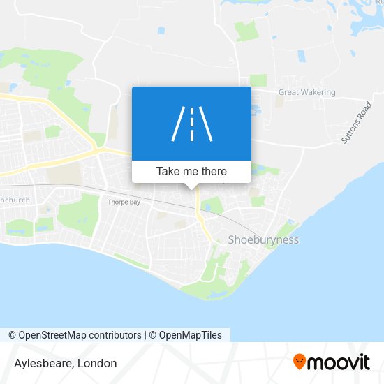 Aylesbeare map