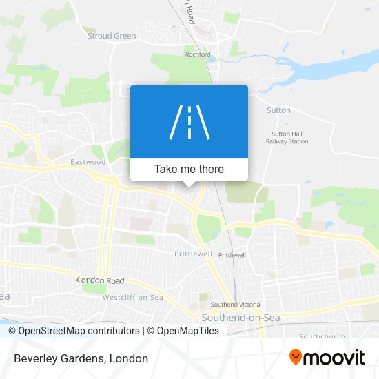 Beverley Gardens map