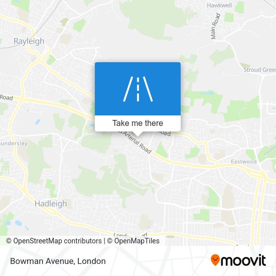Bowman Avenue map