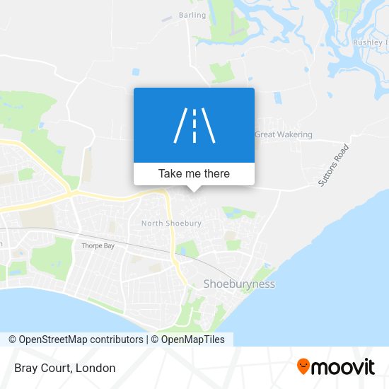 Bray Court map
